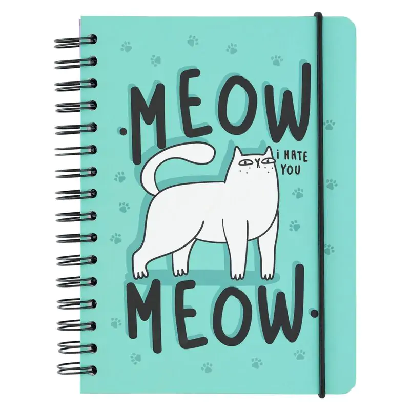 Meow Meow A5 notebook termékfotó