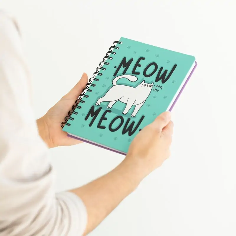 Meow Meow A5 notebook termékfotó