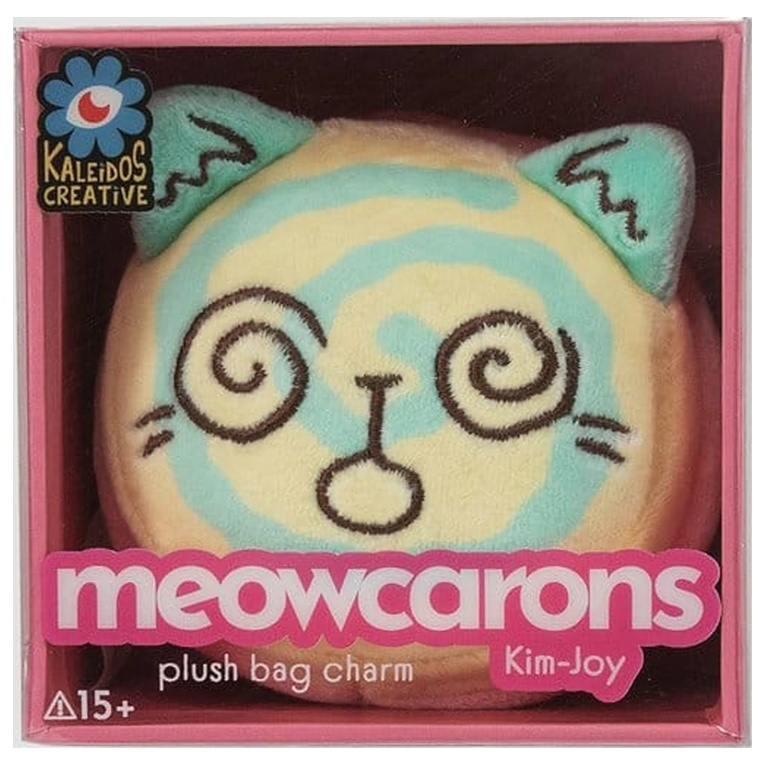 Meowcaron plüss cipzárdísz/táskadísz Spiral 7 cm termékfotó
