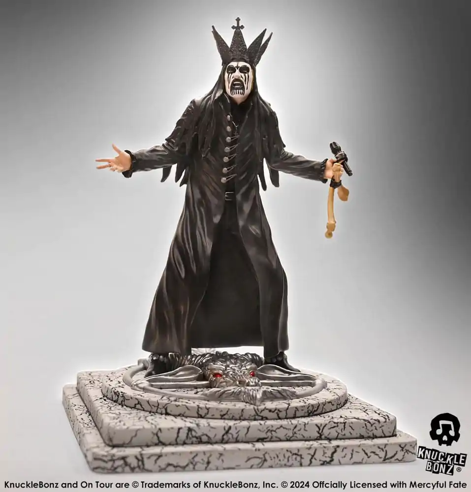 Mercyful Fate Rock Iconz King Diamond III (Black Version) szobor figura 22 cm termékfotó