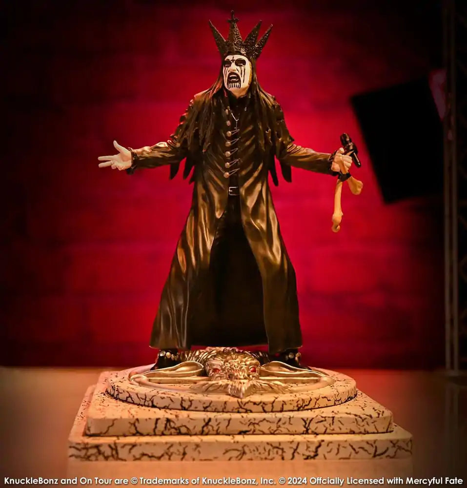 Mercyful Fate Rock Iconz King Diamond III (Black Version) szobor figura 22 cm termékfotó