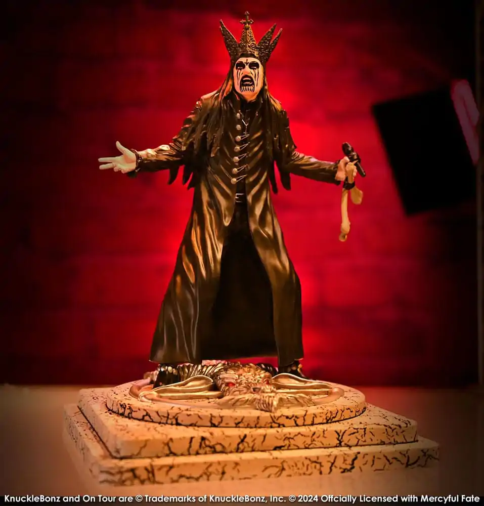 Mercyful Fate Rock Iconz King Diamond III (Black Version) szobor figura 22 cm termékfotó