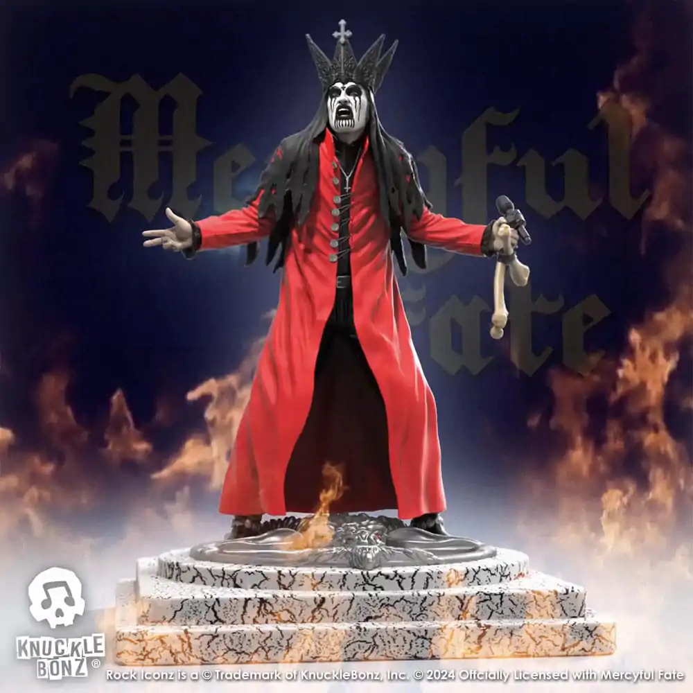 Mercyful Fate Rock Iconz King Diamond III (Red Version) szobor figura 22 cm termékfotó