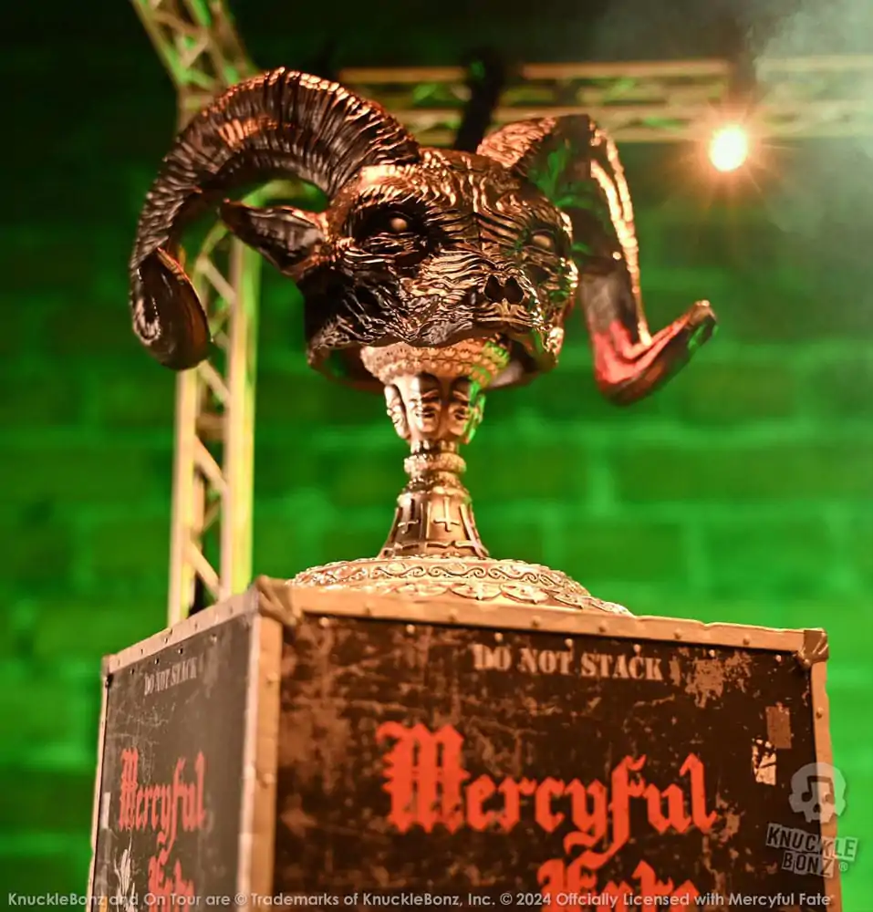 Mercyful Fate Rock Ikonz On Tour Road Case Statue &amp; Stage Mask Set World Tour szobor figura termékfotó