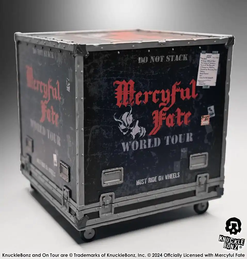 Mercyful Fate Rock Ikonz On Tour Road Case Statue &amp; Stage Mask Set World Tour szobor figura termékfotó