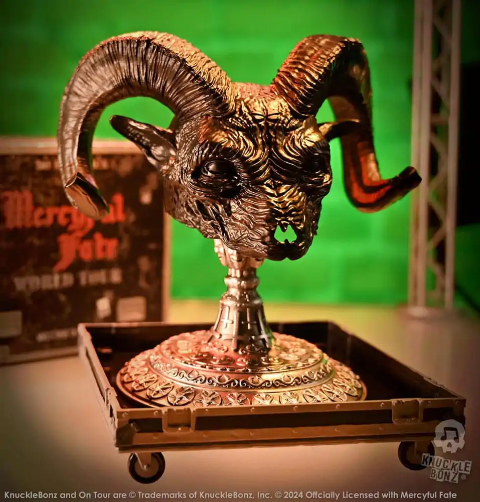 Mercyful Fate Rock Ikonz On Tour Road Case Statue &amp; Stage Mask Set World Tour szobor figura termékfotó