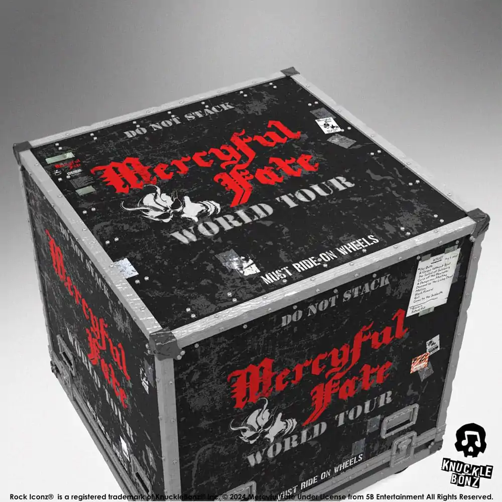 Mercyful Fate Rock Ikonz On Tour Road Case Statue &amp; Stage Mask Set World Tour szobor figura termékfotó