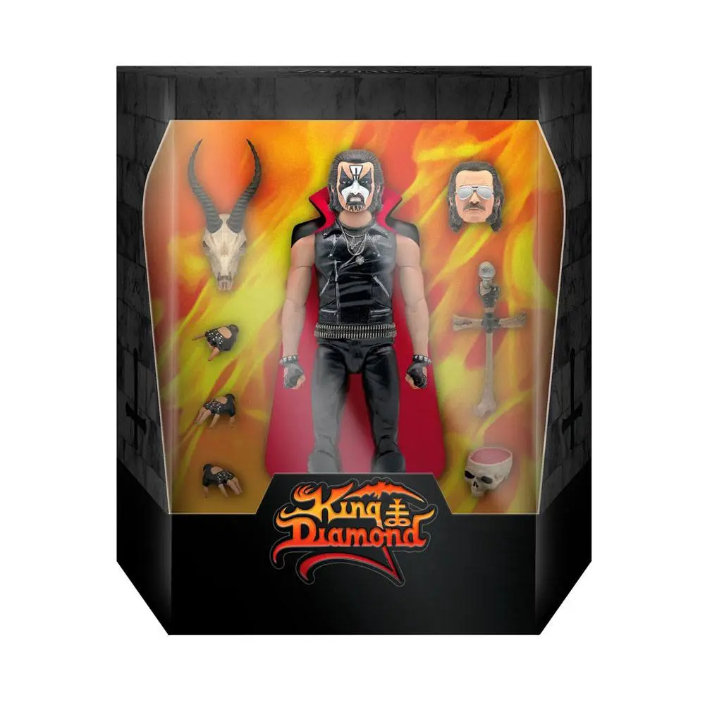 Mercyful Fate Ultimates King Diamond (Classic Mercyful Fate Era) akciófigura 18 cm termékfotó