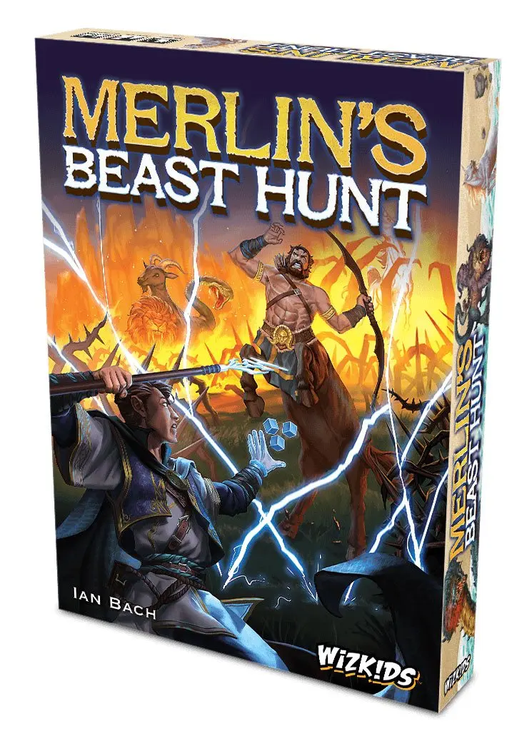 Merlin's Beast Hunt Angol nyelvű társasjáték termékfotó