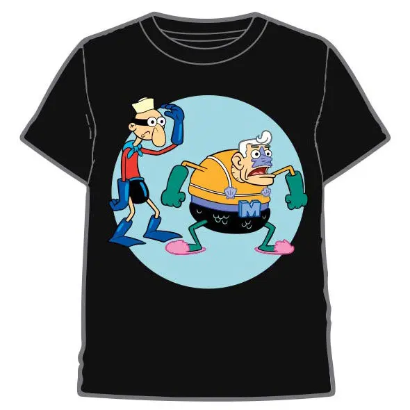Mermaid Man és Barnacle Boy felnőtt póló termékfotó