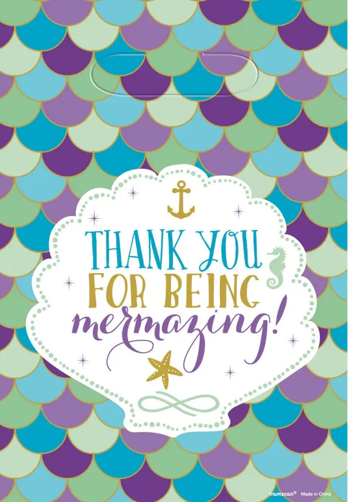 Mermaid, Sellő ajándéktasak 8 db-os termékfotó