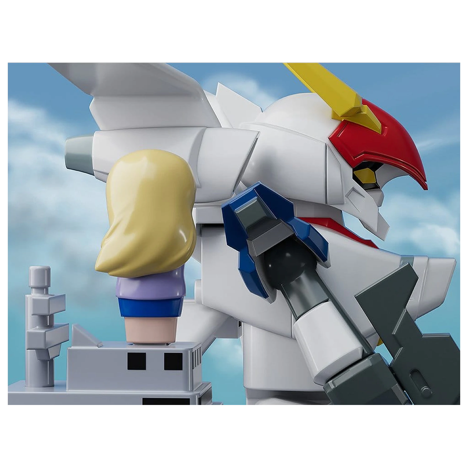 Metal Armor Dragonar Brickroid akciófigura Dragonar-1 (Opening Ver.) & Carrier csomag 5 cm termékfotó
