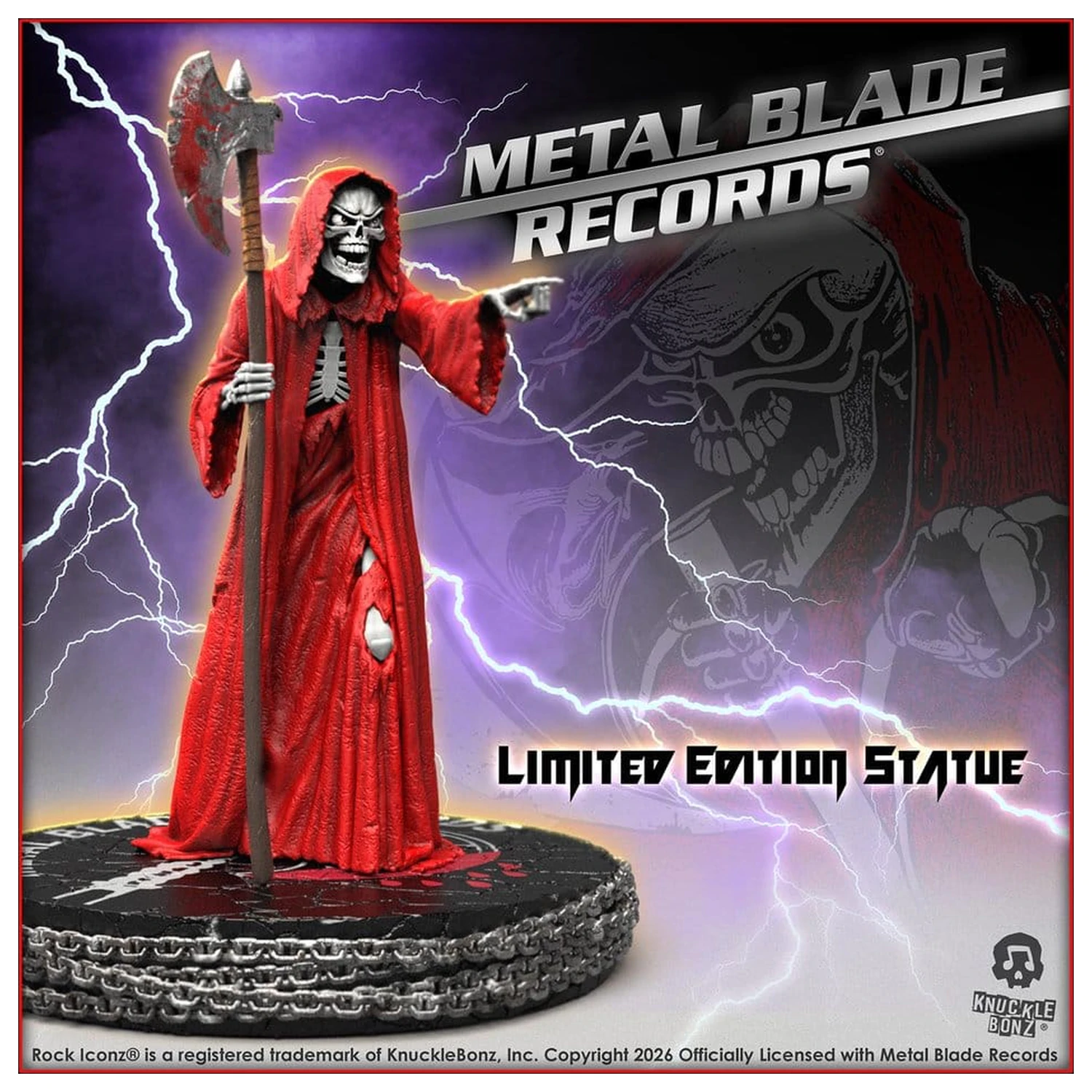 Metal Blade 3D Vinyl figura Reaper termékfotó