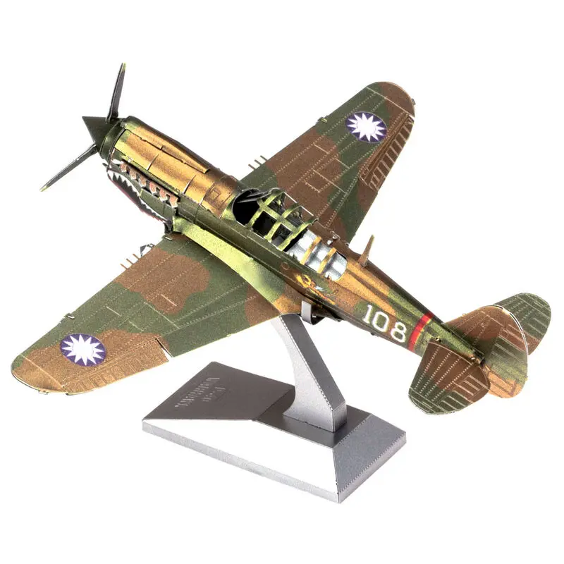 Metal Earth Aviation P-40 Warhawk fém modell készlet termékfotó