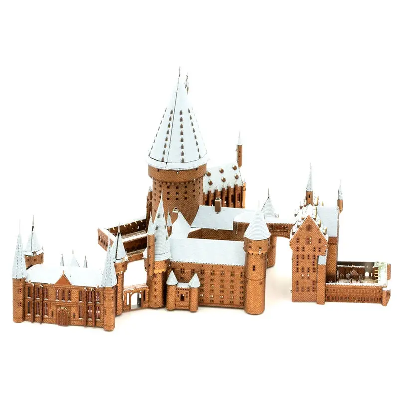 Metal Earth Harry Potter Hogwarts in Snow fém modell készlet termékfotó