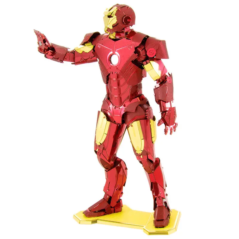 Metal Earth Marvel Iron Man Mark IV fém modell készlet termékfotó