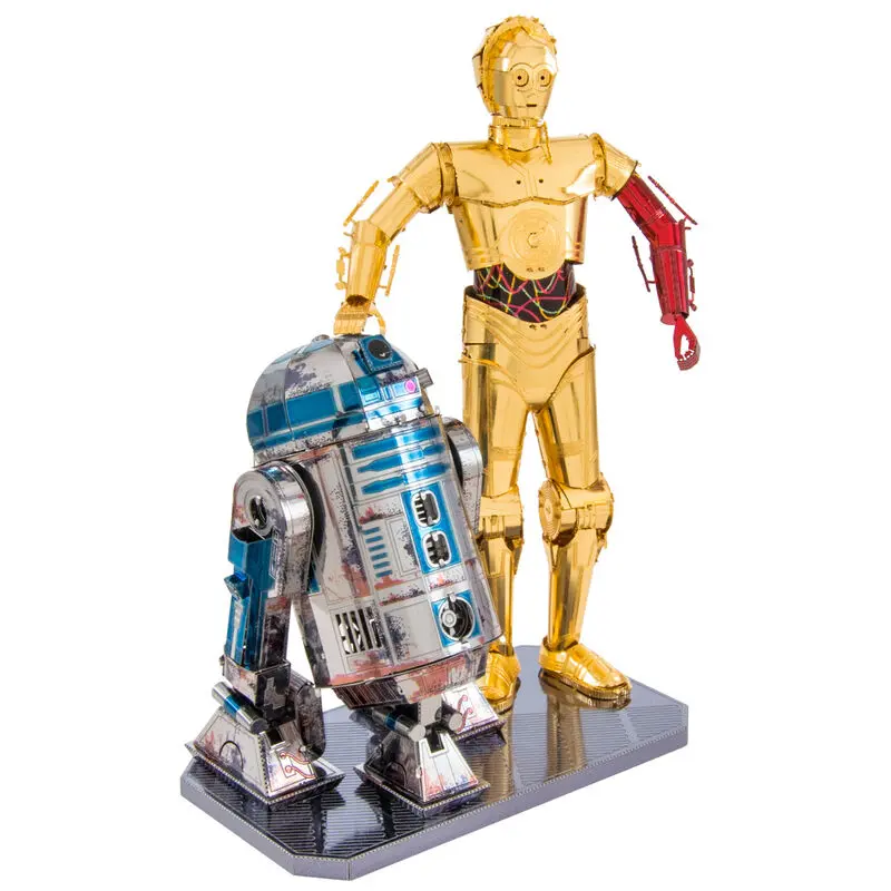 Metal Earth Star Wars R2D2 &amp; C-3PO fém modell készlet termékfotó