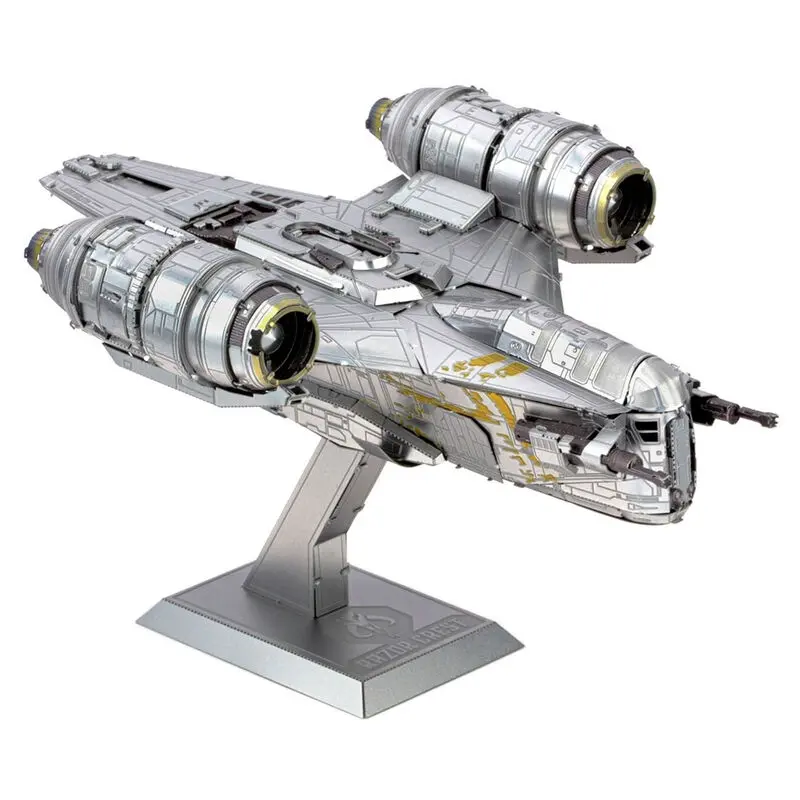 Metal Earth Star Wars The Mandalorian Razor Crest fém modell készlet termékfotó