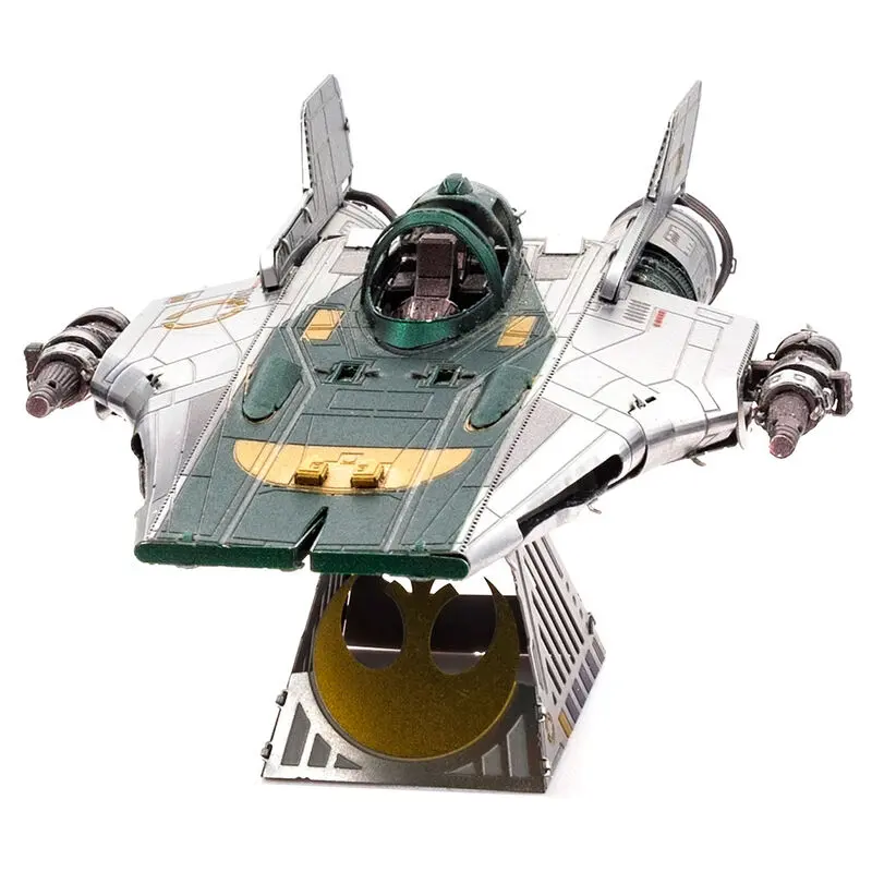 Metal Earth Star Wars The Rise of Skywalker Resistance A-Wing Fighter fém modell készlet termékfotó