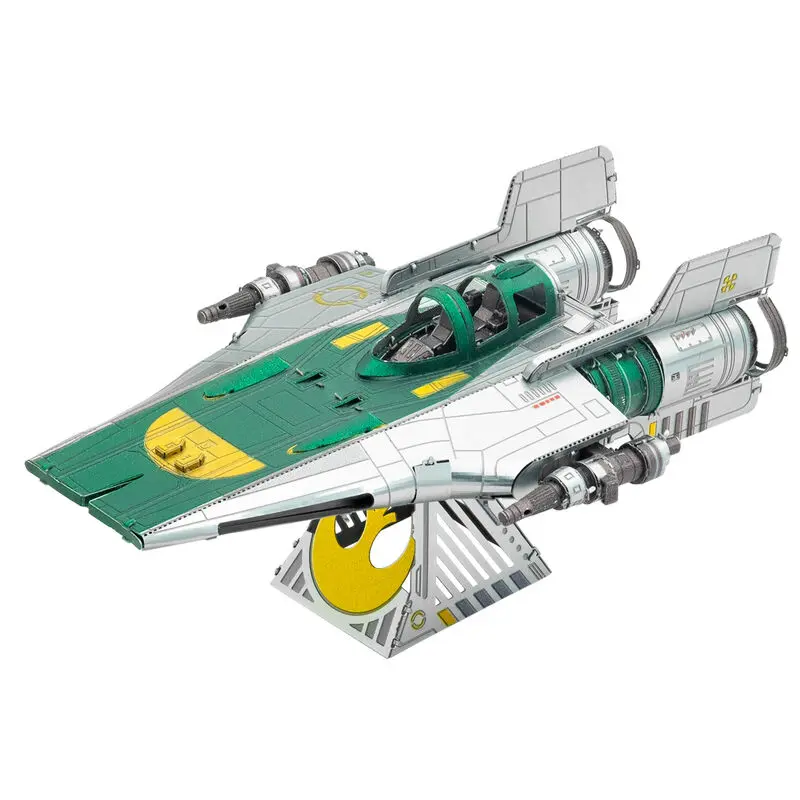 Metal Earth Star Wars The Rise of Skywalker Resistance A-Wing Fighter fém modell készlet termékfotó