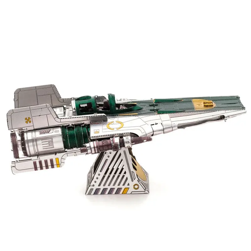Metal Earth Star Wars The Rise of Skywalker Resistance A-Wing Fighter fém modell készlet termékfotó