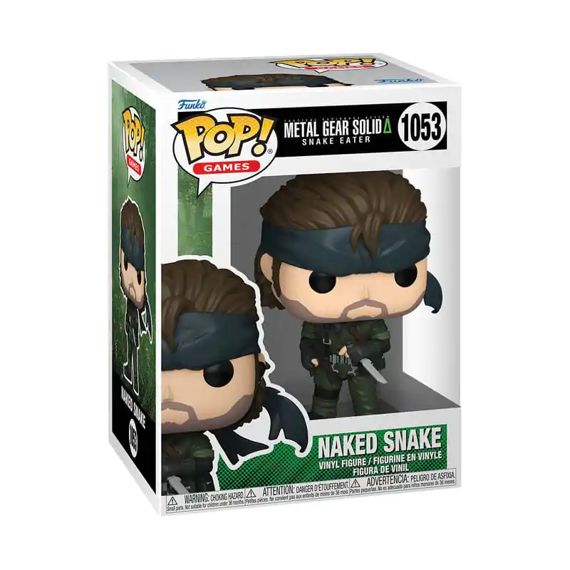 Metal Gear Funko POP! Games Vinyl figura Naked Snake 9 cm termékfotó