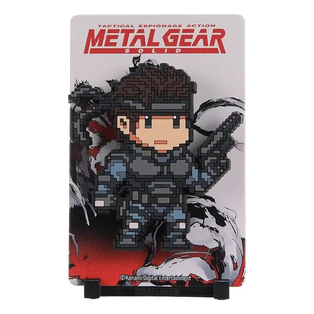Metal Gear Solid 1 FiGGYZ Solid Snake gyűjthető hűtőmágnes 11 cm termékfotó