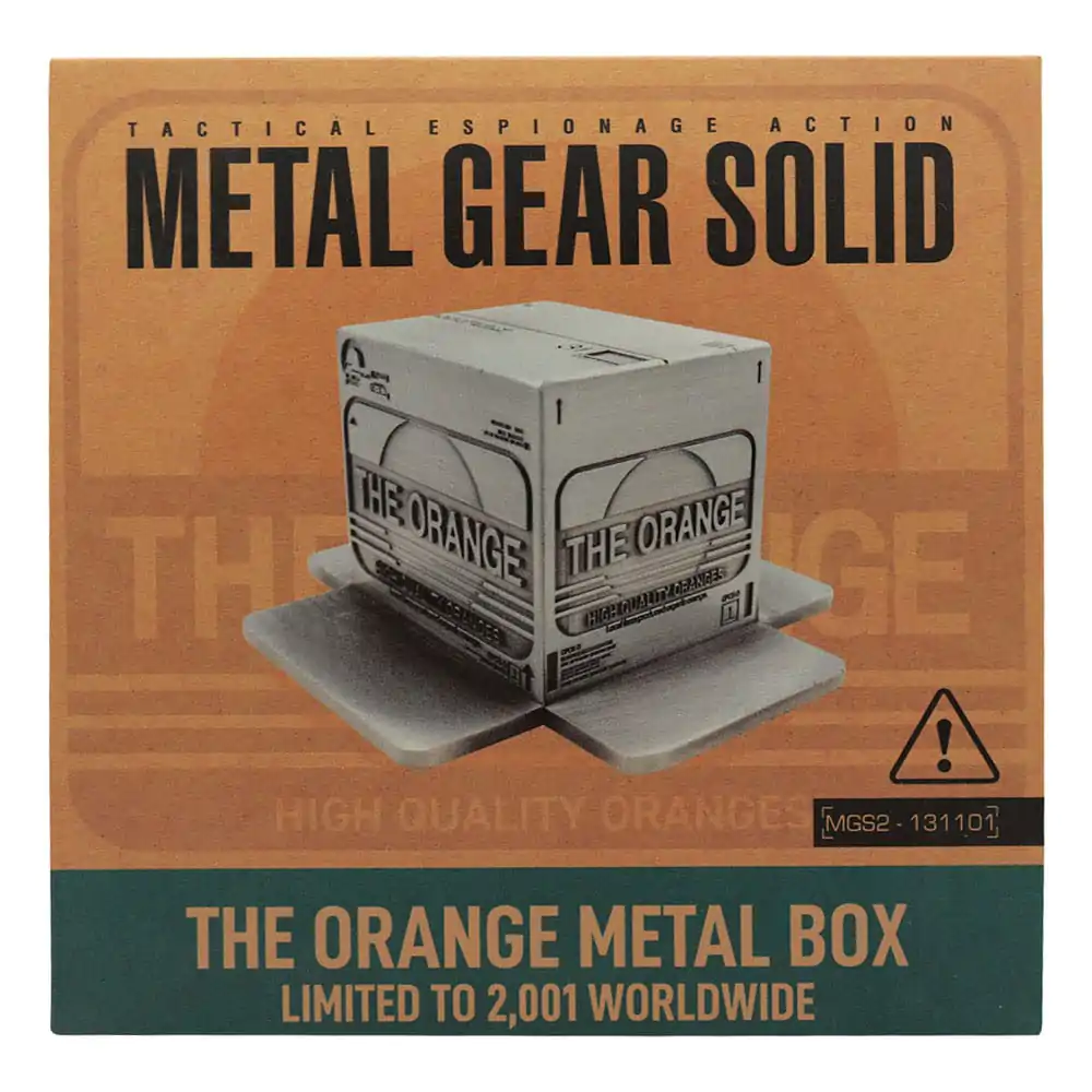 Metal Gear Solid 2 Replica Cardboard Box termékfotó