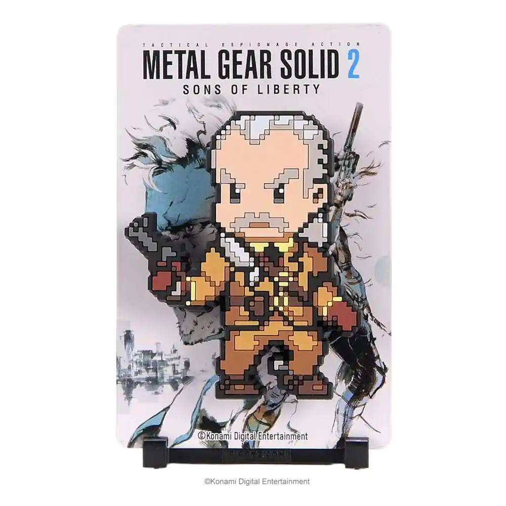 Metal Gear Solid 2 FiGGYZ Revolver Ocelot gyűjthető hűtőmágnes 11 cm termékfotó