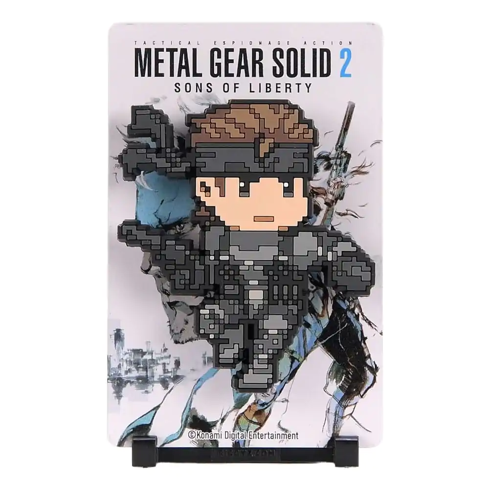 Metal Gear Solid 2 FiGGYZ Solid Snake (Hero Pose) gyűjthető hűtőmágnes 11 cm termékfotó