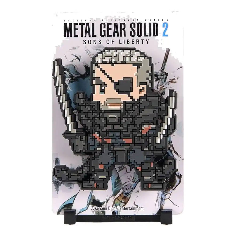 Metal Gear Solid 2 FiGGYZ Solidus Snake gyűjthető hűtőmágnes 11 cm termékfotó