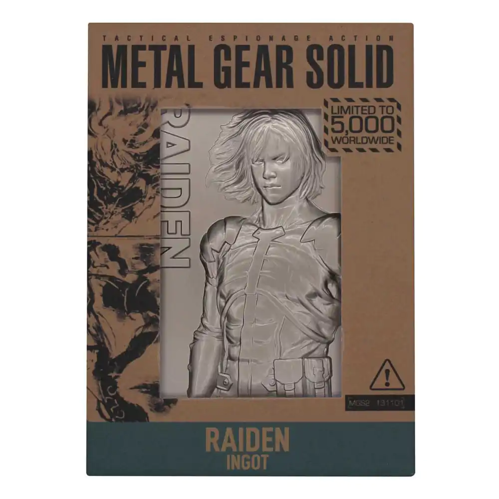 Metal Gear Solid 2 Ingot Raiden Limitált kiadás termékfotó