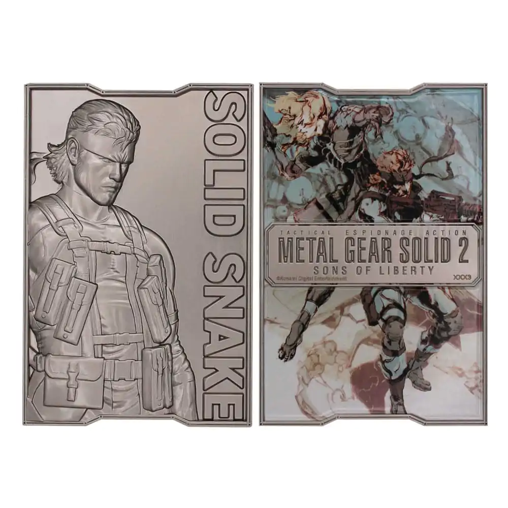 Metal Gear Solid 2 Ingot Snake Limitált kiadás termékfotó