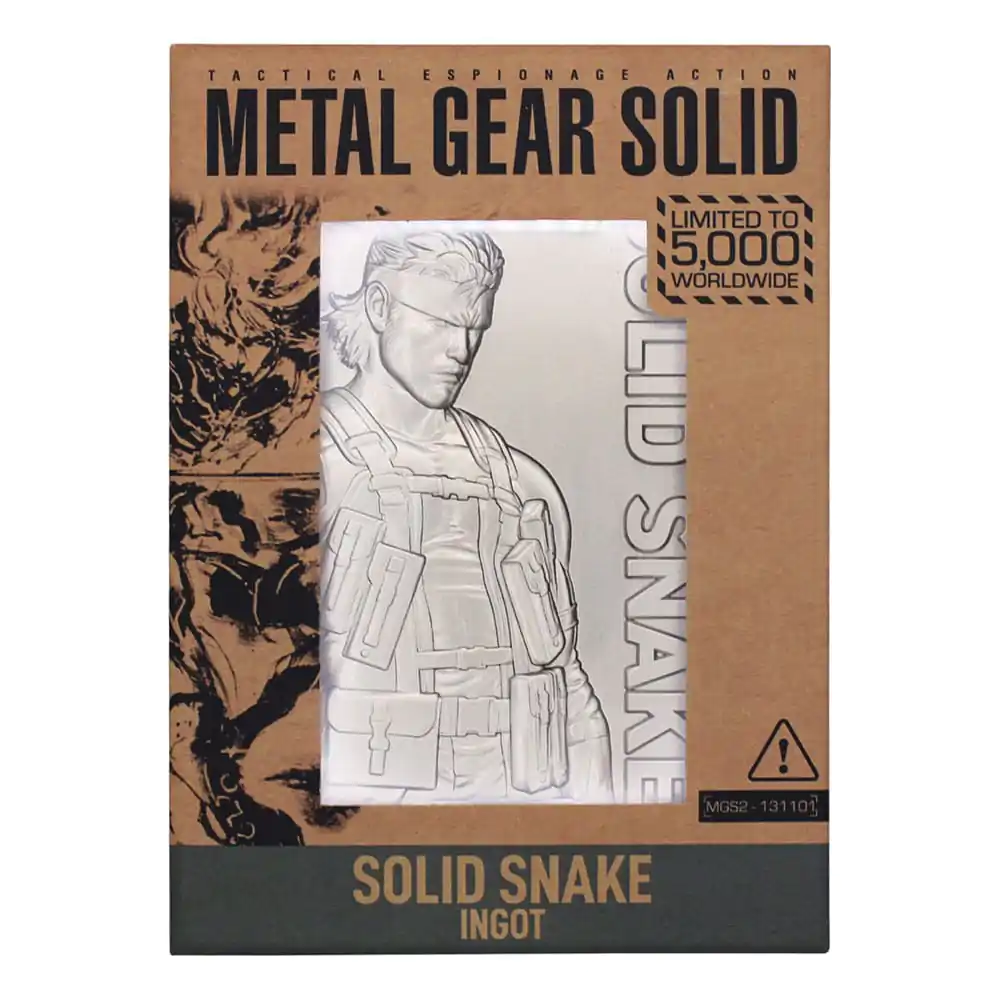 Metal Gear Solid 2 Ingot Snake Limitált kiadás termékfotó