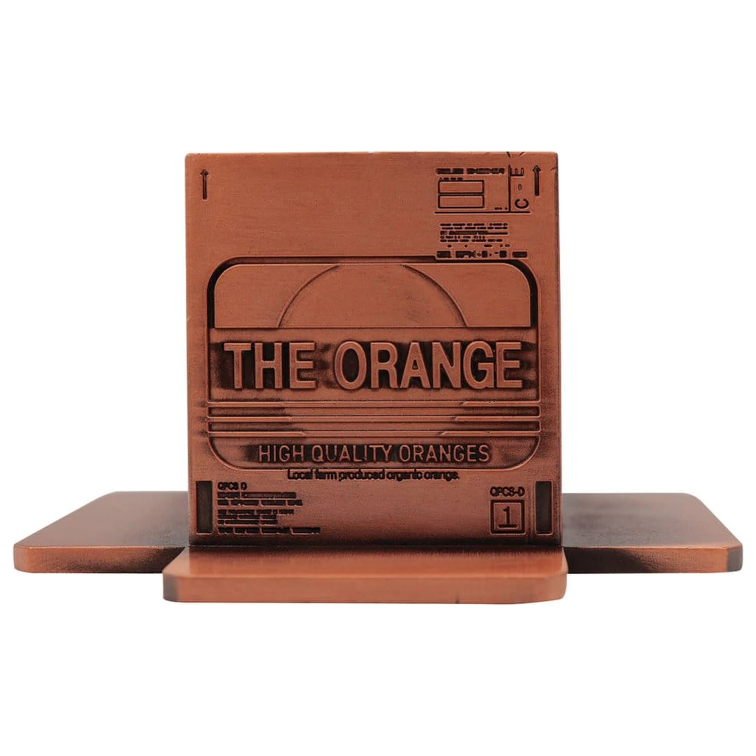 Metal Gear Solid 2 replika Cardboard Box Antique Gold  termékfotó