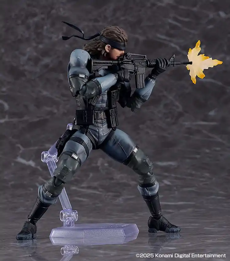 Metal Gear Solid 2: Sons of Liberty Figma akciófigura Solid Snake MGS2 Ver. Updated Edition 16 cm termékfotó