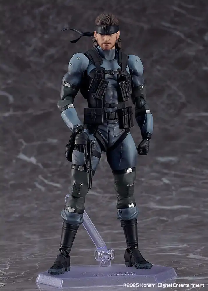 Metal Gear Solid 2: Sons of Liberty Figma akciófigura Solid Snake MGS2 Ver. Updated Edition 16 cm termékfotó