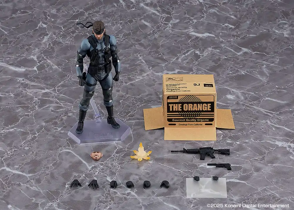 Metal Gear Solid 2: Sons of Liberty Figma akciófigura Solid Snake MGS2 Ver. Updated Edition 16 cm termékfotó