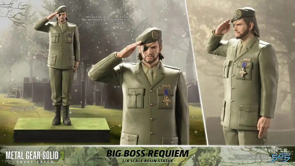 Metal Gear Solid 3: Snake Eater Statue 1/4 Big Boss Requiem 55 cm termékfotó