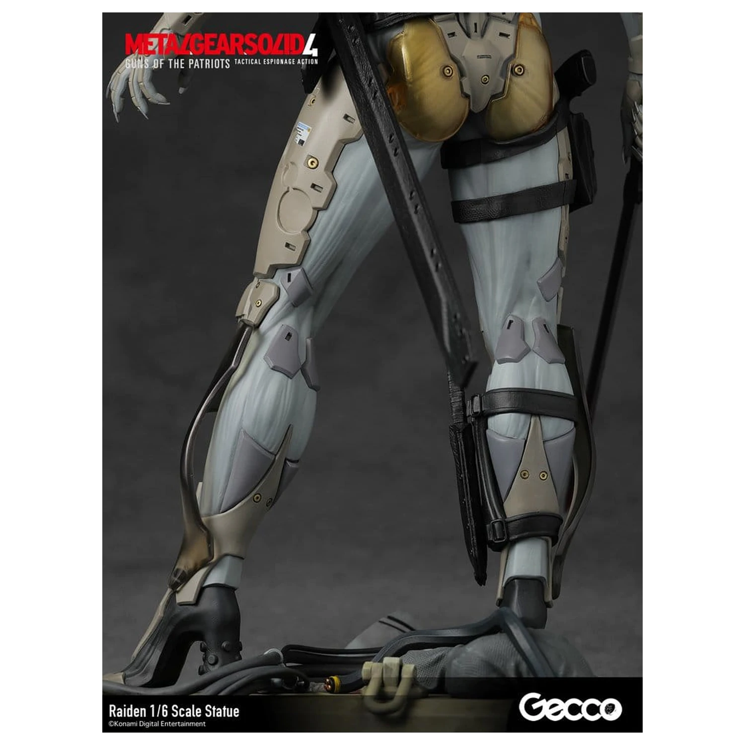 Metal Gear Solid 4 Guns of the Patriots 1/6 Raiden szobor figura 32 cm termékfotó