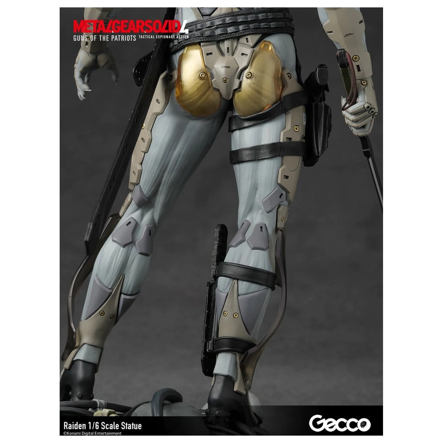 Metal Gear Solid 4 Guns of the Patriots 1/6 Raiden szobor figura 32 cm termékfotó