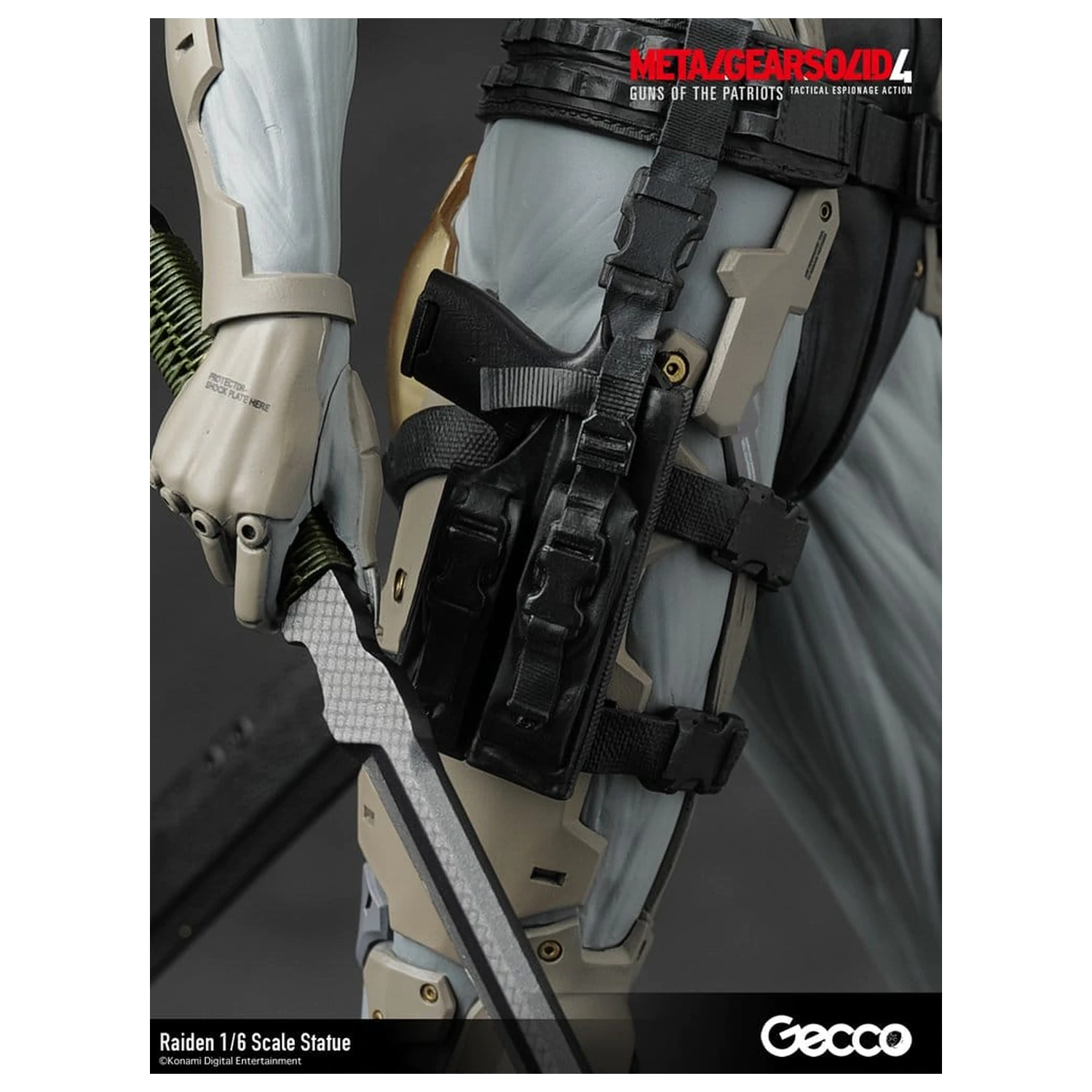 Metal Gear Solid 4 Guns of the Patriots 1/6 Raiden szobor figura 32 cm termékfotó