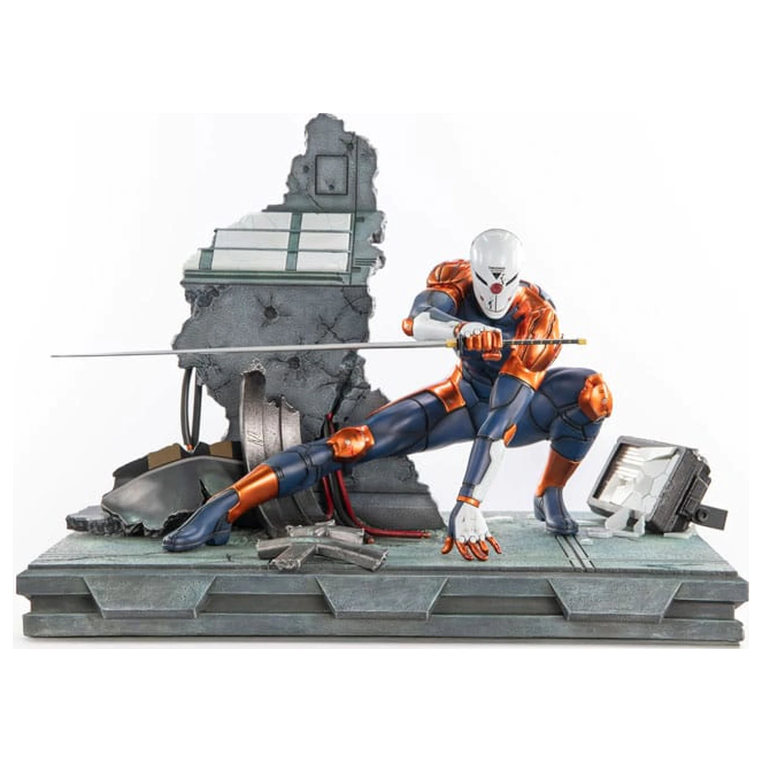 Metal Gear Solid Cyborg Ninja (Gray Fox) szobor figura 41 cm termékfotó