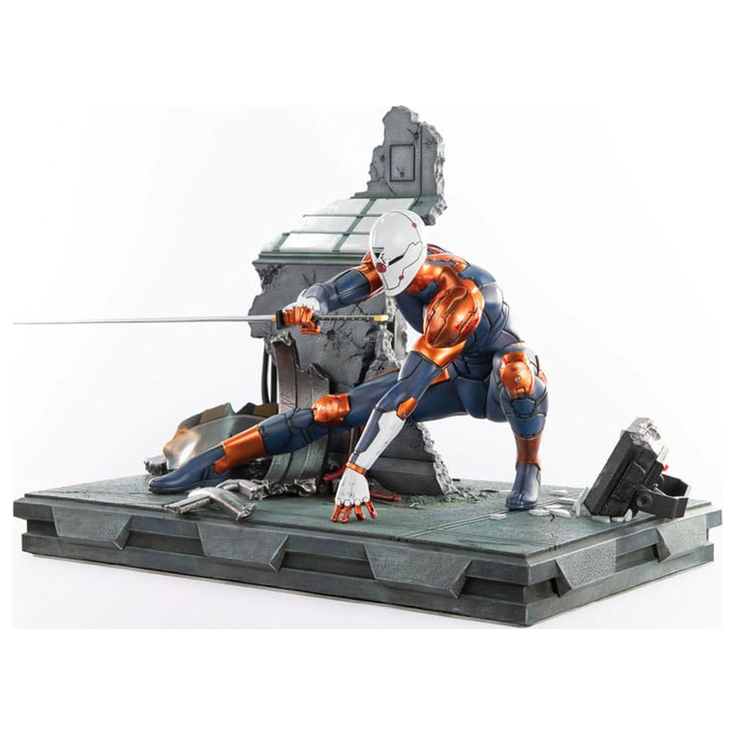 Metal Gear Solid Cyborg Ninja (Gray Fox) szobor figura 41 cm termékfotó