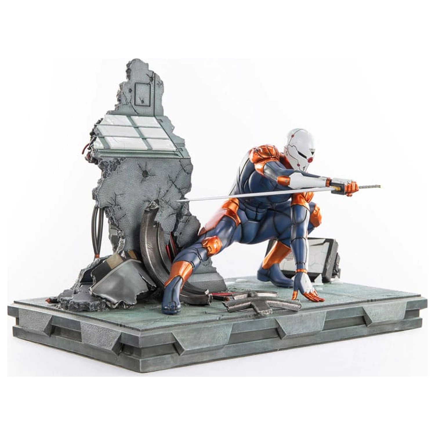 Metal Gear Solid Cyborg Ninja (Gray Fox) szobor figura 41 cm termékfotó