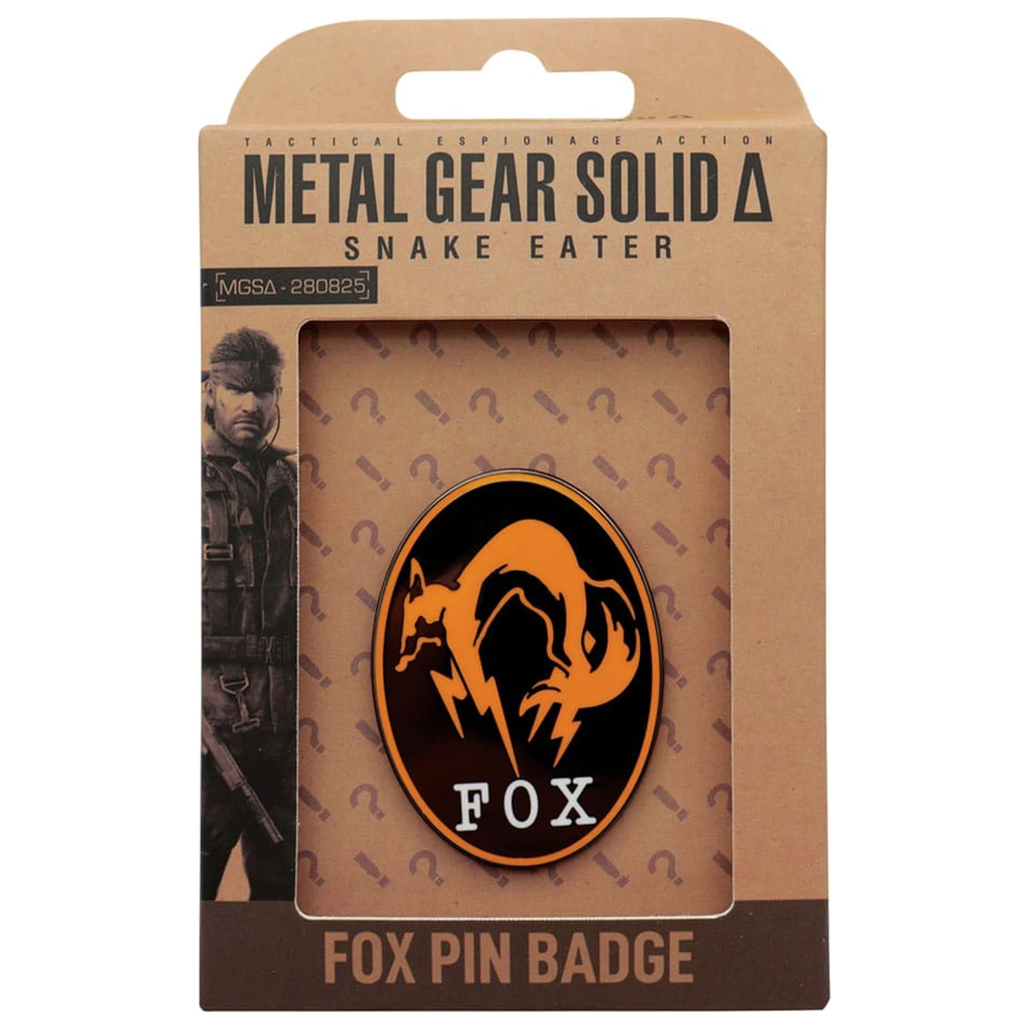 Metal Gear Solid Delta Fox kitűző Limitált kiadás  termékfotó