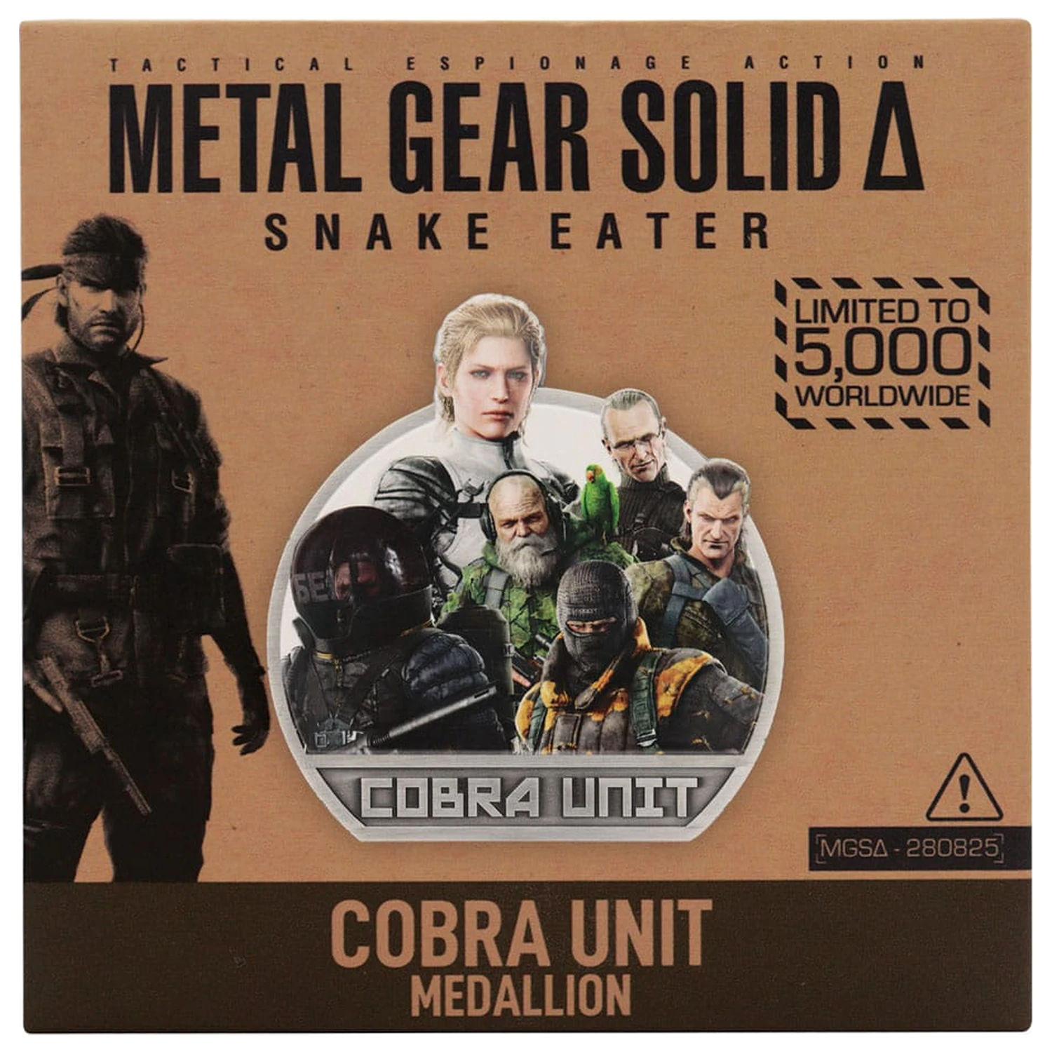 Metal Gear Solid Delta Medallion Cobra Unit Limitált kiadás termékfotó