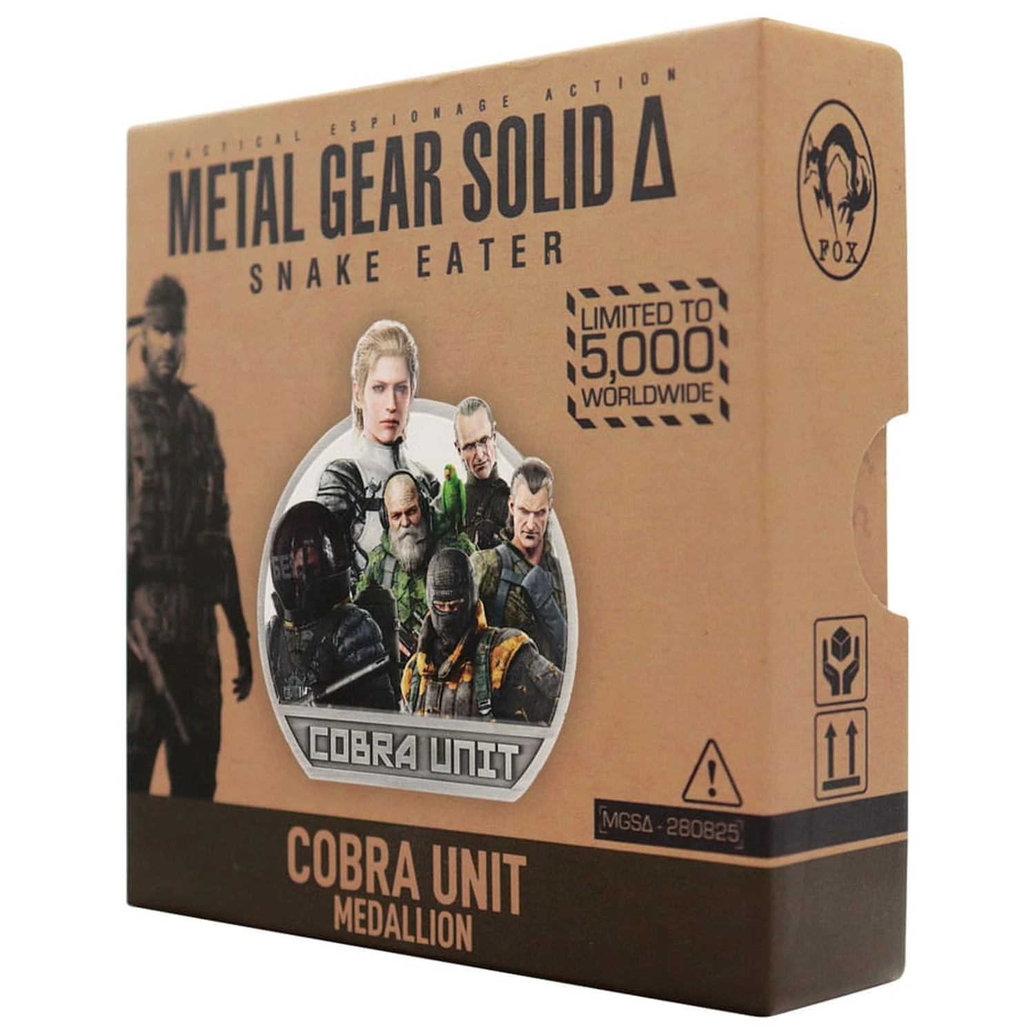 Metal Gear Solid Delta Medallion Cobra Unit Limitált kiadás termékfotó