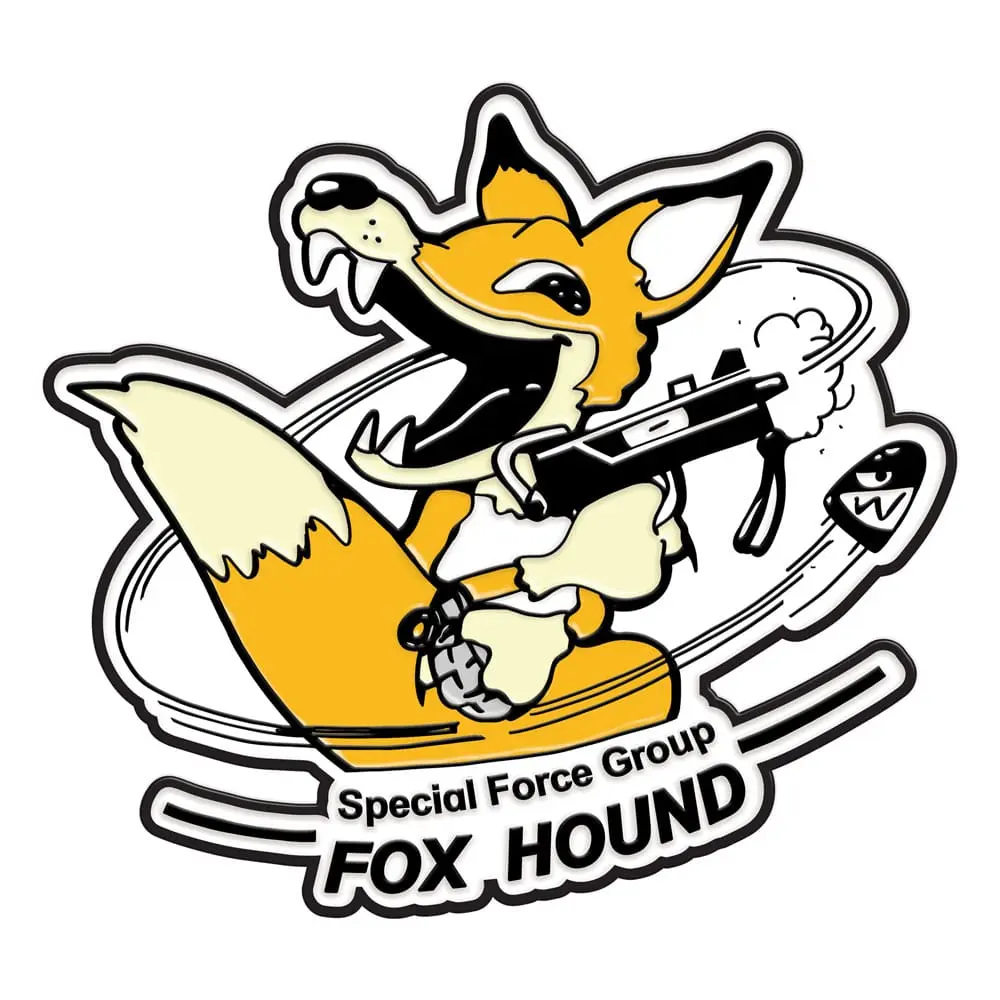 Metal Gear Solid Foxhound Limitált kiadás kitűző termékfotó