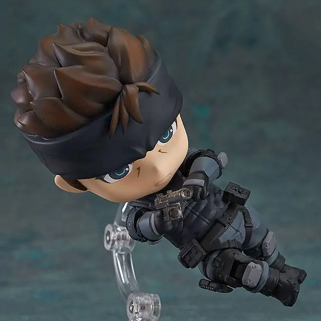 Metal Gear Solid Nendoroid Action Figure Solid Snake (re-run) 10 cm termékfotó